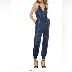 BCBGMaxAzria Navy Maxi Dress